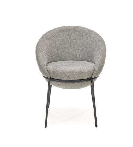 Стул HALMAR K482 серый/черный