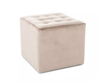 Пуф SIGNAL LORI Velvet Bluvel 28 бежевый