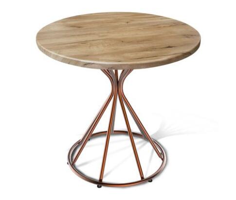 Стол Sheffilton SHT-TU4-1/80 МДФ артикул SHT-T86 медный/дуб тортуга