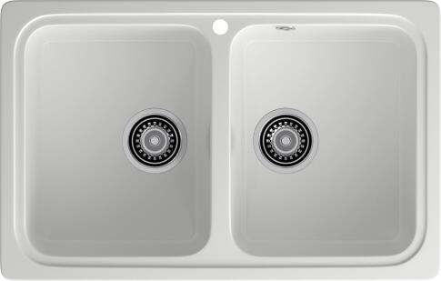 Кухонная мойка GRANFEST STANDART S-780K иней