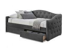 Кровать HALMAR ALOHA серый, 90/200