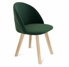 Стул Sheffilton SHT-ST35-2/S183 лиственно-зеленый/прозрачный лак