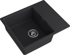 Кухонная мойка GRANFEST URBAN UR-258L черный Кухонная мойка GRANFEST URBAN UR-258L черный