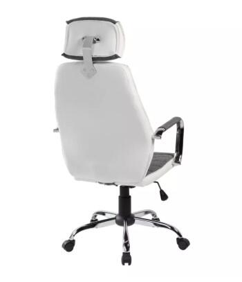 Кресло компьютерное SIGNAL Q-035 белый/серый