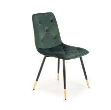 Стул HALMAR K438 темно-зеленый/черный