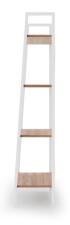 Стеллаж HALMAR NARVIK REG2 белый/дуб сонома