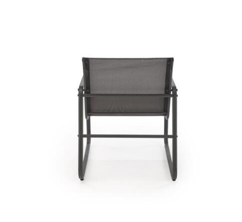 Комплект HALMAR CONOR (софа + 2 кресла + стол журнальный) темно-серый/светло-серый