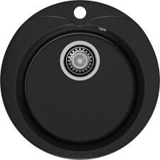 Кухонная мойка GRANFEST RONDO R-480 черный