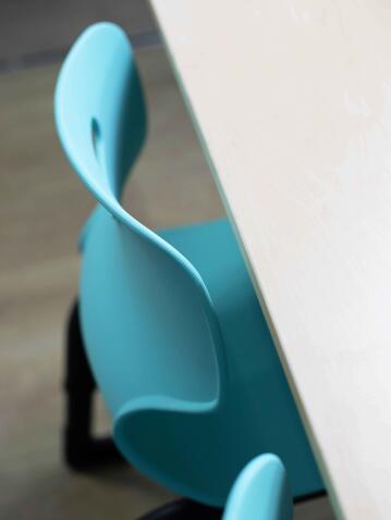 Сидение Sheffilton SHT-ST58/3-5 голубой