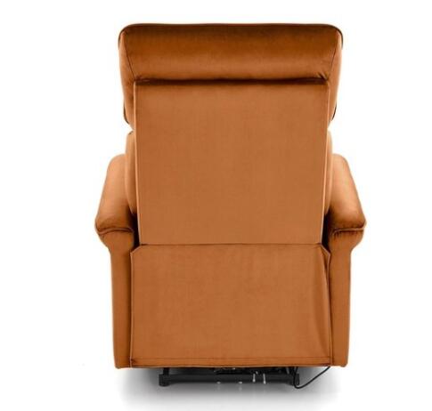 Кресло HALMAR SEMIR раскладное, корица