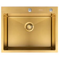 Мойка ARFEKA ECO AR 600*500 GOLD PVD NANO