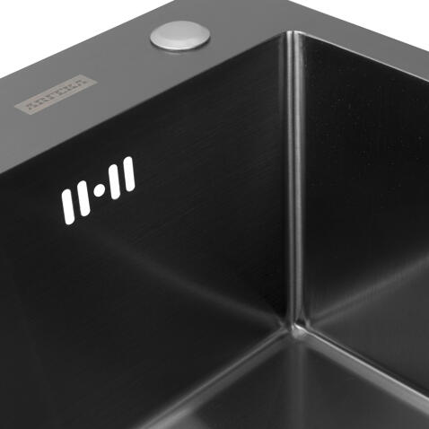 Мойка ARFEKA ECO AR 780*500 L BLACK PVD NANO