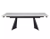 Стол обеденный SIGNAL LACONI белый/черный 160-220/90