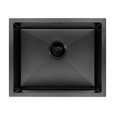 Мойка ARFEKA ECO AR 550*450 BLACK PVD NANO DECOR VOLCANIC ROCK