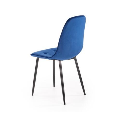 Стул HALMAR K417 синий/черный