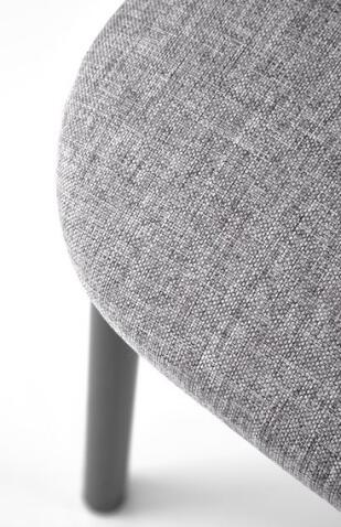 Комплект HALMAR NANDO (стол+ 2 стула) натуральный/черный/серый