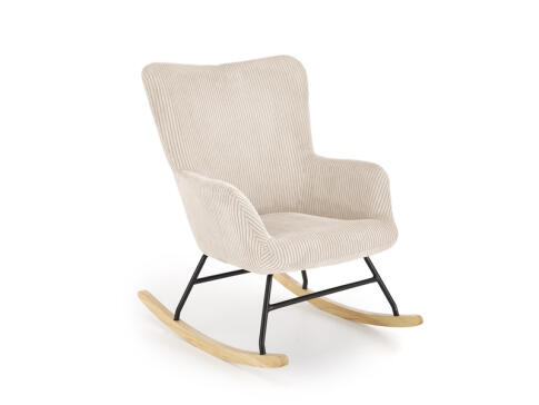 Кресло-качалка HALMAR BELMIRO кремовый