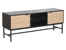 Тумба под теле/видео аппаратуру SIGNAL MAGO RTV-1 дуб/черный мат 150