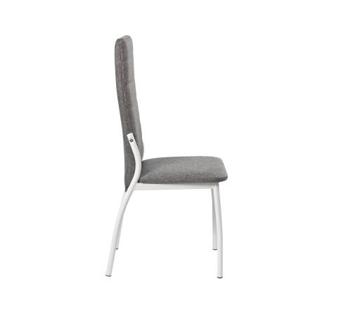 Стул ВВР Прага серый/белый, рогожка