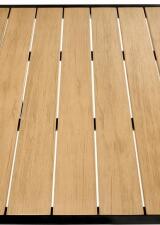 Стол обеденный HALMAR FIERRO K коричневый/черный