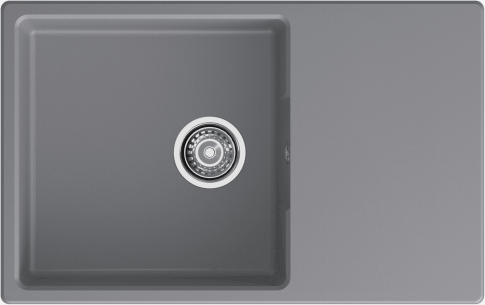 Кухонная мойка GRANFEST URBAN UR-678L темно-серый