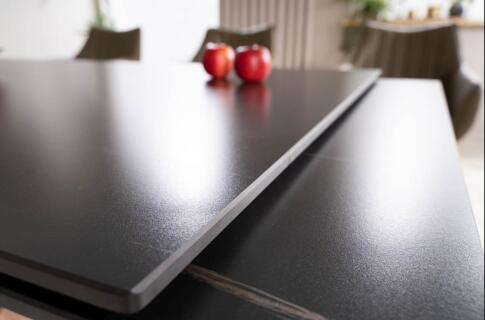 Стол обеденный SIGNAL GENESIS черный/ясень 180-240/90