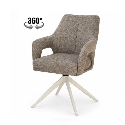 Стул SIGNAL OLSEN Leo 32 темно-бежевый/кашемир, поворотный