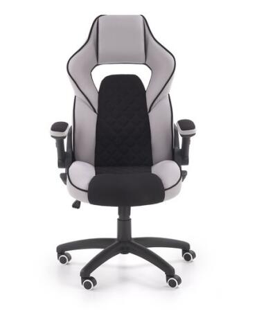 Кресло компьютерное HALMAR SONIC черный/светло-серый