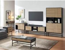 Тумба под теле/видео аппаратуру SIGNAL MAGO RTV-1 дуб/черный мат 150