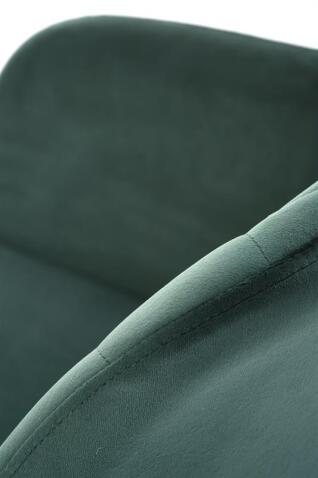 Стул HALMAR K535 зеленый/черный, поворотный