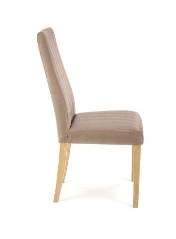 Стул HALMAR DIEGO 3 Monolith 09 бежевый/дуб медовый