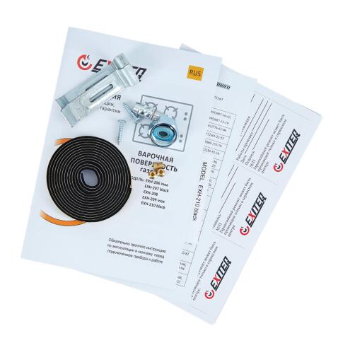 Поверхность газовая EXITEQ EXH-206 inox