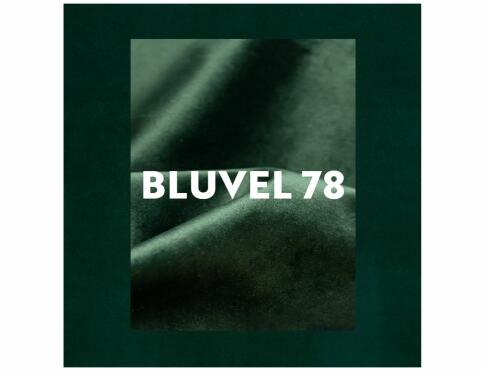 Стул SIGNAL AZALIA Velvet Bluvel 78 зеленый/черный