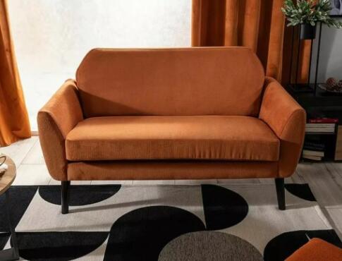 Диван SIGNAL MENA Velvet Bluvel 4215 корица/венге