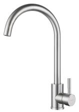 Смеситель для кухни GRANFEST QUARZ Z-5410 нержавейка