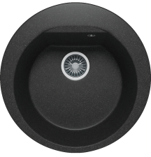 Мойка POLYGRAN ATOL 520 черный №16