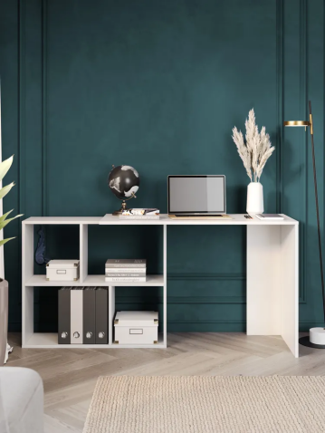 Стол компьютерный NN Мебель СТК 5 Белый