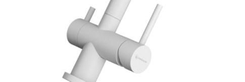 Смеситель для кухни Omoikiri Nagano P WH белый