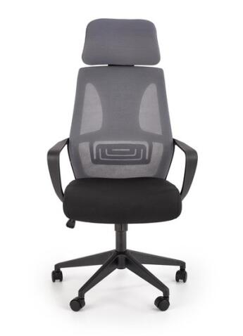 Кресло компьютерное HALMAR VALDEZ черный/серый