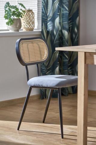 Стол обеденный HALMAR MAURYCY дуб крафт 118-158/75