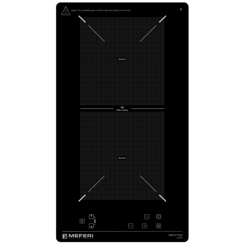 Варочная панель индукционная MEFERI MIH302BK ULTRA