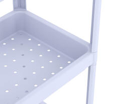 Стеллаж Sheffilton SHT-SS25-4 пастельно-лиловый