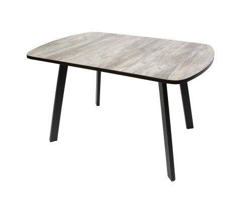 Стол ВВР Пластиковый Сосна пандероса/черный №3 110/70