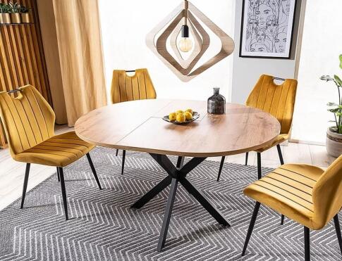 Стул SIGNAL ARCO Velvet Bluvel 68 карри/черный