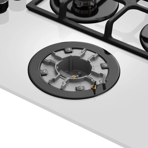 Варочная панель газовая MEFERI MGH604WH GLASS ULTRA