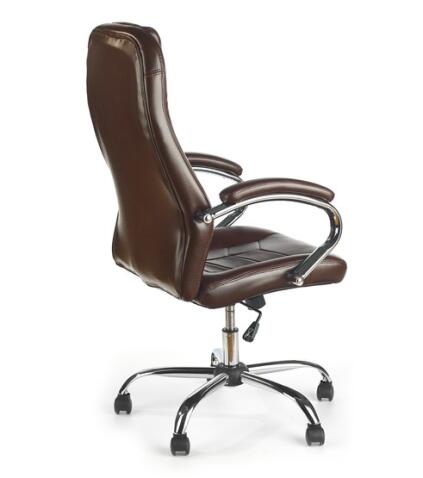 Кресло компьютерное HALMAR CODY коричневый/хром