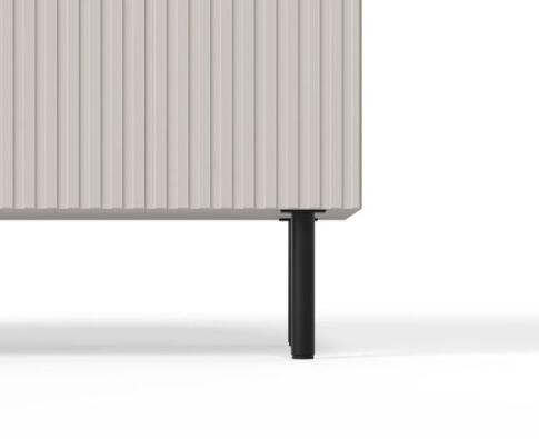 Комод HALMAR PAXOS KM-2 кашемир/черный