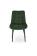Стул HALMAR GANSO зеленый/черный