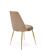 Стул HALMAR K460 бежевый/золотой