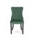 Стул HALMAR ALDA темно-зеленый/черный
